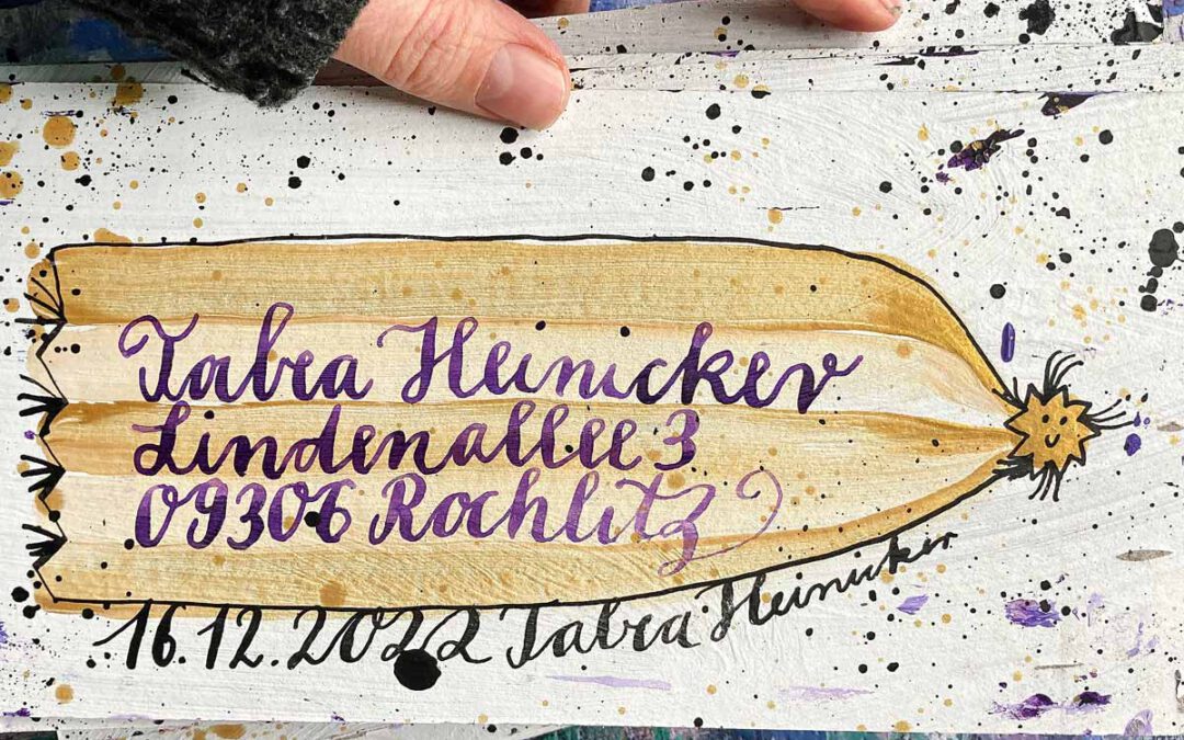 Ich habe das Universum gestreift